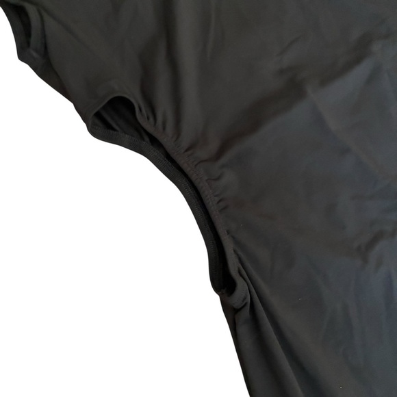 OW Collection Jen Dress Black Caviar Cut Out Mini Stretch Dress Large - Picture 4 of 14